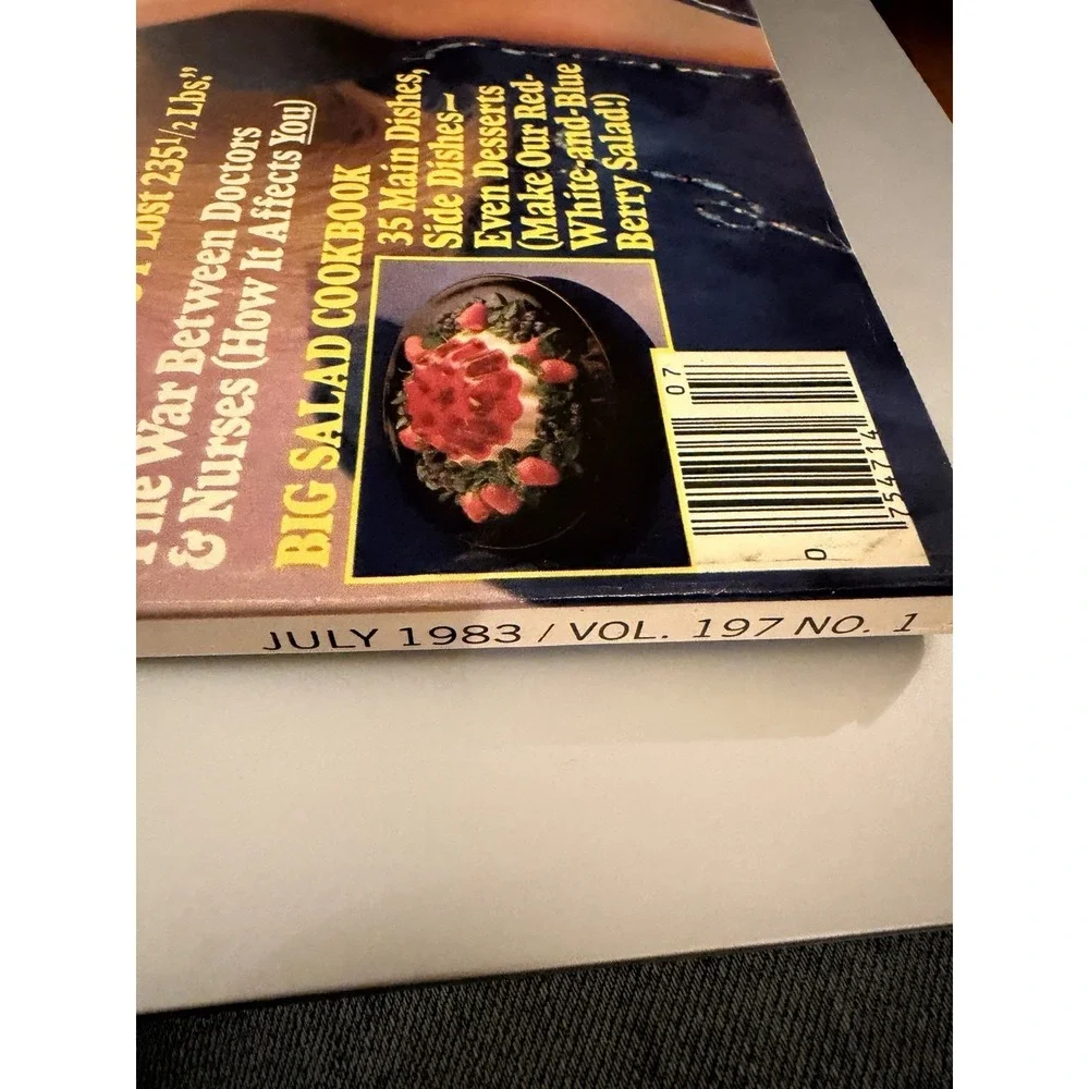 Good Housekeeping Magazine July 1983 Linda Evans Beauty Book Summer‎ Fashion